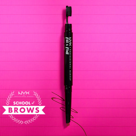 Lapiz de cejas FILL & FLUFF NYX
