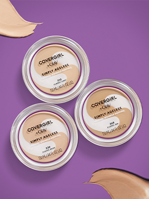 Polvo Base +Olay Simply Ageless Covergirl