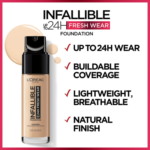 Base Infallible 24HR Fresh Wear Foundation with SPF 25