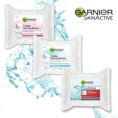 Garnier SkinActive towelettes