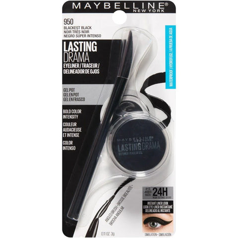 Delineador de ojos en gel  Lasting Drama Maybelline
